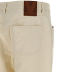 Valentino Valentino Stud-embellished cotton trousers