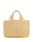 Valentino Garavani Valentino Garavani Viva Superstar Small Raffia Shopping Bag