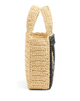 Valentino Garavani Valentino Garavani Viva Superstar Small Raffia Shopping Bag