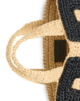 Valentino Garavani Valentino Garavani Viva Superstar Small Raffia Shopping Bag