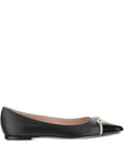 Valentino Garavani Valentino Garavani Bepointy leather ballet flats