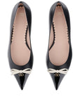 Valentino Garavani Valentino Garavani Bepointy leather ballet flats