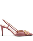 Valentino Garavani Valentino Garavani 80mm VLogo Signature embellished pumps