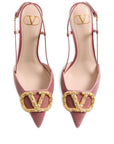 Valentino Garavani Valentino Garavani 80mm VLogo Signature embellished pumps
