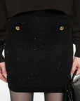 Elisabetta Franchi Elisabetta Franchi Wool knitted skirt