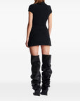 Balmain Balmain Short zipped tweed skirt