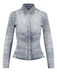 Diesel Diesel Shirts Clear Blue