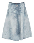 Diesel Diesel Skirts Clear Blue