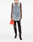 Diesel Diesel Dresses Clear Blue