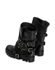 Dolce & Gabbana Dolce & Gabbana-Biker ankle boots with buckles