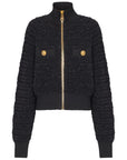 Balmain Balmain Tweed bomber jacket