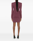 Balmain Balmain V-Neck Knitted Mini Dress