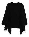 Comme Des Garcons Comme Des Garcons Comme Des Garçons Fringed Wool Top