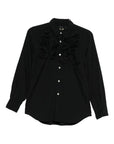Comme Comme Comme Comme Floral Appliqué Shirt