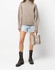 Chloé Chloé Small Woody Tote Bag In Linen