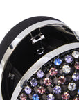 Self-Portrait Self-Portrait Multi Crystal Heart Clutch