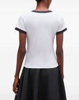 Ganni Ganni Margot Kitty organic cotton t-shirt