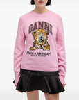 Ganni Ganni Wool crewneck sweater