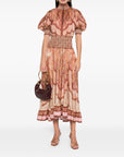 Zimmermann Zimmermann Wanderlust silk maxi skirt