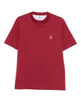 Brunello Cucinelli Brunello Cucinelli T-shirts and Polos Red