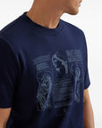 Brunello Cucinelli Brunello Cucinelli T-shirts and Polos Blue