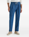 Brunello Cucinelli Brunello Cucinelli Trousers Clear Blue
