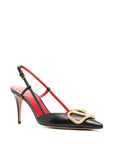 Valentino Garavani Valentino Garavani Vlogo Signature Slingback Décolleté In Calfskin 80mm