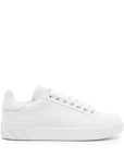 Dolce & Gabbana Dolce & Gabbana-Portofino' sneaker in white calf leather.