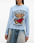 Ganni Ganni Wool crewneck sweater