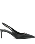 Dolce & Gabbana Dolce & Gabbana-DG Lollo leather slingback pumps