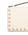 Valentino Garavani Valentino Garavani Rockstud leather wallet on chain