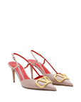 Valentino Garavani Valentino Garavani VLogo Signature slingback pumps