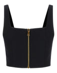 Balmain Balmain cropped Wool brassiere top