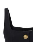 Balmain Balmain cropped Wool brassiere top