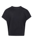 Balmain Balmain Logo cotton cropped t-shirt