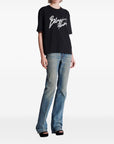 Balmain Balmain Boxy T-shirt with Brush print