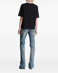 Balmain Balmain Boxy T-shirt with Brush print