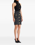 Balmain Balmain Tweed pencil skirt with buttons