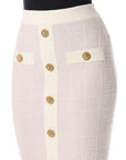 Balmain Balmain Tweed long skirt