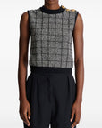Balmain Balmain Tweed Tank Top