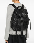 Ganni Ganni Quilted Buckle Backpack