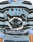 Ganni Ganni Wool crewneck sweater