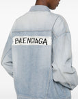 Balenciaga Balenciaga oversized denim cotton jacket