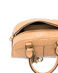 Chloé Chloé Bowling Bag In Ostrich-Effect Leather
