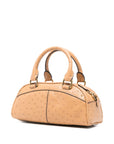 Chloé Chloé Bowling Bag In Ostrich-Effect Leather