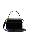 Ami Paris Ami Paris Black Cow Leather Top Handle Paris Paris Bag