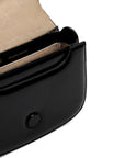 Ami Paris Ami Paris Black Cow Leather Top Handle Paris Paris Bag