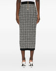 Balmain Balmain tweed long skirt