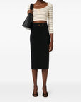Elisabetta Franchi Elisabetta Franchi Knitted midi skirt