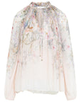 Zimmermann Zimmermann Rebellion printed blouse